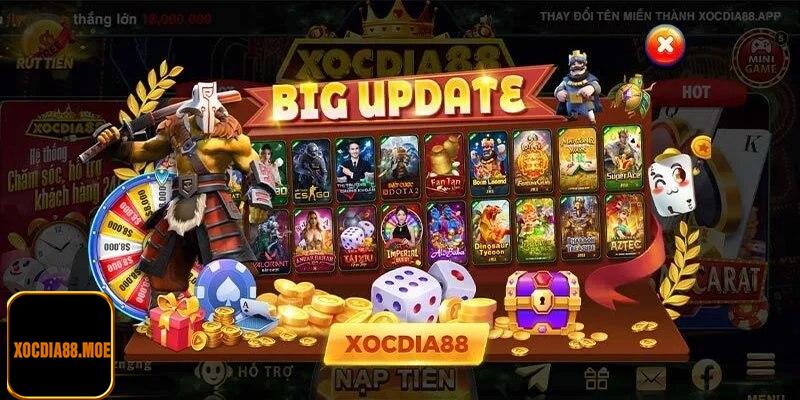 Xocdia88 giới thiệu đến anh em nhiều sản phẩm