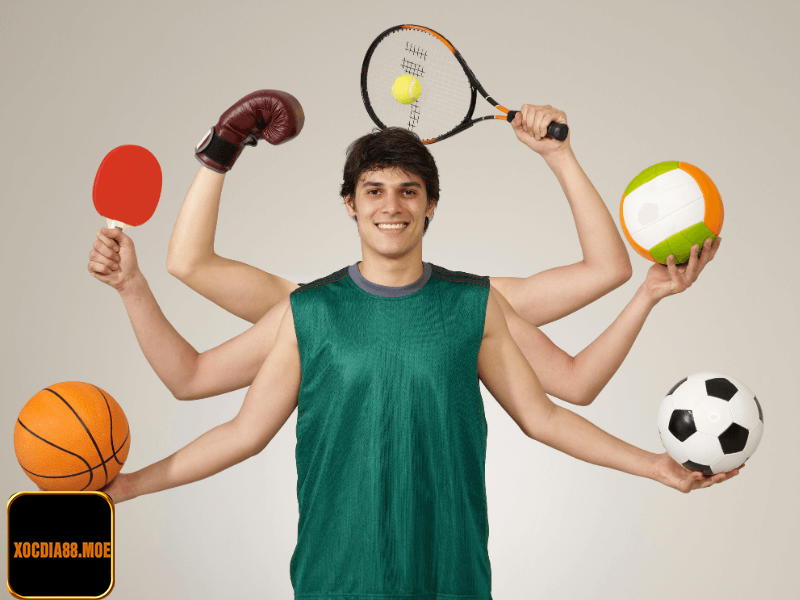 Có nhiều bộ môn đỉnh cao để bạn rinh quà tại Xocdia88